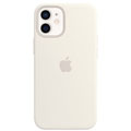 Photos Coque Silicone MagSafe pour Iphone 12mini - Blanc