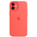 Photos Coque Silicone MagSafe pour Iphone 12mini - Rose