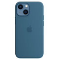 Photos Coque silicone MagSafe iPhone 13 mini - Bleu clair