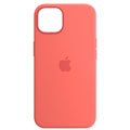 Photos Coque silicone MagSafe pour iPhone 13 - Pomelo