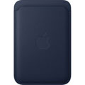 Photos Porte-cartes tissage fin iPhone MagSafe - Bleu