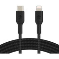 Photos Câble à gaine tressée USB-C / Lightning - 1m/Noir