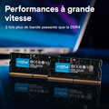 SODIMM DDR5 5600 MHz - 16Go (2 x 8Go) / CL46