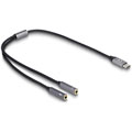 Photos Adaptateur USB-C Hi-Res vers 2 x jack 3.5 mm