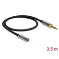 Rallonge 3,5mm + adaptateur 6,35 mm à vis - 0,50 m