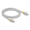 Câble RJ45 Cat.6A S/FTP avec clips de couleur 2 m