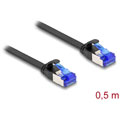 Photos Câble RJ45 plat Cat.6A, flexible 0,5 m