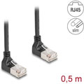 Photos Câble RJ45 Cat.6A S/FTP coudé 90° haut/haut 0,5m