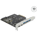 Photos Carte PCIe x4 vers 2 x USB-C + 2 x USB-A - 20 Gbps