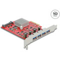 Photos Carte PCIe x4 vers 4 x USB-A 10 Gbps