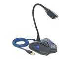 Photos Microphone USB col de cygne et touche sourdine