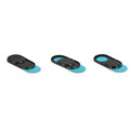 3x Couvre-webcam PC, tablette, smartphone - Noir