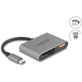 Photos Lecteur USB-C™ 10 Gbps SD + MicroSD + USB-A + PD