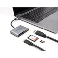 Lecteur USB-C™ 10 Gbps SD + MicroSD + USB-A + PD
