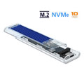 Photos Boîtier USB-C transparent SSD M.2 NVMe