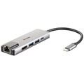 Station USB-C 5-en-1 vers HDMI/USB/USB-C/RJ45