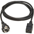 Cordon d'alimentation, C14 vers C5, 2.5A/Noir