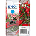 Photos Piments Cyan 503 XL BLISTER avec alarme