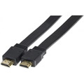 HDMI HighSpeed plat - Noir / 5m