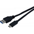 Photos Cordon USB 3.1 Gen1 Type A / Type C - 3m / Noir