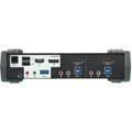 KVMP MST DP 4K 2 ports USB 3.0 (câbles inclus)