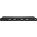 Panneau de brassage 19  1U 16 ports CAT6 STP