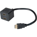 Photos Adaptateur HDMI mâle vers 2 HDMI femelle