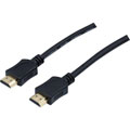 Cordon HDMI HighSpeed Ethernet Or - Noir / 3m