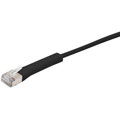 Photos Cordon F/FTP Cat 6a manchons flexibles Noir - 0,5m