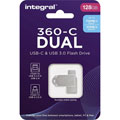 Photos 360-C Dual USB-C & USB 3.2 Gen 1 - 128Go