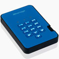 diskAshur2 HDD USB 3.2 Gen1 Type A - 2To / Bleu