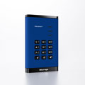 Photos diskAshur3 HDD USB 3.2 Gen1 Type C - 2To / Bleu