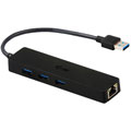Photos USB 3.0 Slim HUB 3 Port + Gigabit Ethernet Adapter