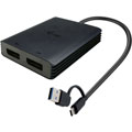 Photos USB-A/USB-C Dual 4K/60 Hz DisplayPort