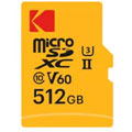 Photos microSDXC ULTRA PRO UHS-II U3 V60 A1 - 512Go
