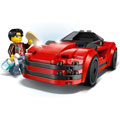 CITY - La voiture de sport rouge