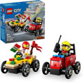 Photos CITY - Camion de pizza contre camion de pompiers