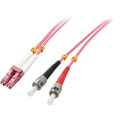 Photos Fibre Optique Duplex LC/ST OM4, 3m
