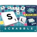 Photos Scrabble Classique 2 En 1 Avec Plateau Réversible