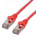 Photos Câble réseau RJ45 CAT 6A S/FTP LSZH 2m/rouge