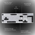 CA-350-Yang W Clavier Méca Étendu Blanc