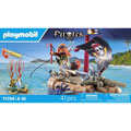 Photos Pirate avec radeau flottant, canons et trésor