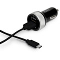 Photos Chargeur de voiture 2 x USB + câble USB Type C