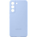 Photos Silicone Cover pour Galaxy S22 - Bleu clair