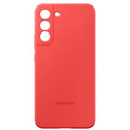 Photos Silicone Cover pour Galaxy S22+ - Glow Red