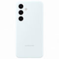 Photos Coque en silicone pour Galaxy S24 - Blanc