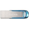 Photos SANDISK ULTRA FLAIR - 128Go / Bleu