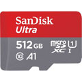 Ultra microSDXC UHS-I U1 - 512Go + Adapt. SD