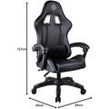 Chaise gaming Noire GEM