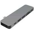Photos HyperDrive SOLO 7-en-1 USB-C pour MAC - Gris